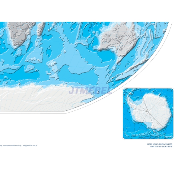 Mapa Konturowa Hipsometryczna Wiata Wiczeniowa Mapa Cienna