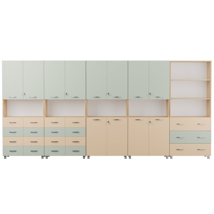 Zestaw regałów JTP2 Premium | Darmowa dostawa dla szkół i placówek oświatowych