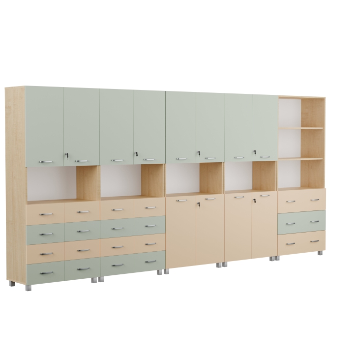 Zestaw regałów JTP2 Premium | Darmowa dostawa dla szkół i placówek oświatowych