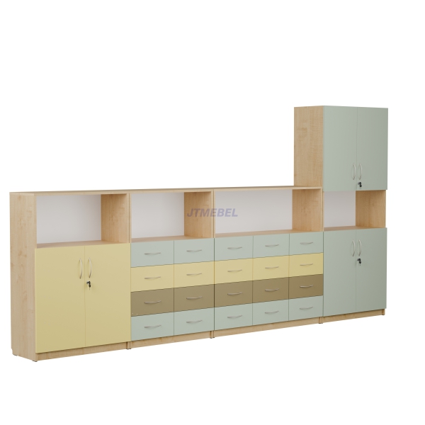 Zestaw regałów szkolnych JT Color 3