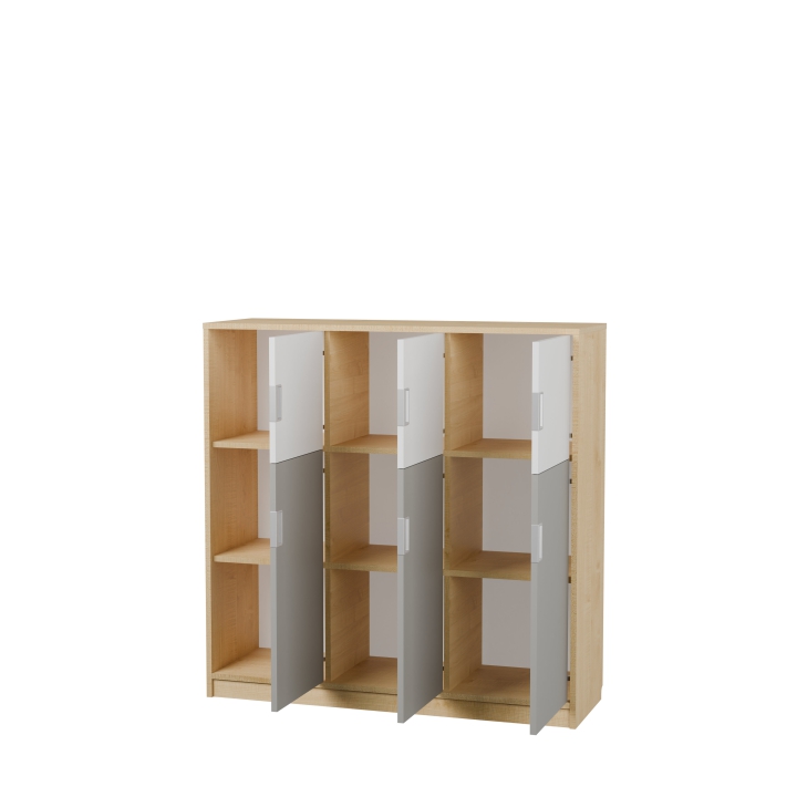 Regał szkolny KSP05 - Kolorowe skrytki PLUS