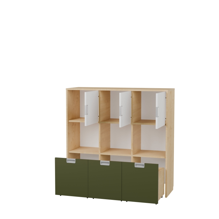 Regał Kolorowe skrytki PLUS KSP13 | Darmowa dostawa dla szkół i placówek oświatowych