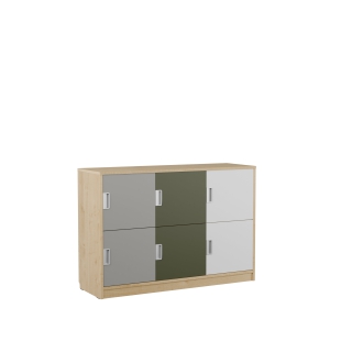 Regał Kolorowe skrytki PLUS KSP22 | Darmowa dostawa dla szkół i placówek oświatowych