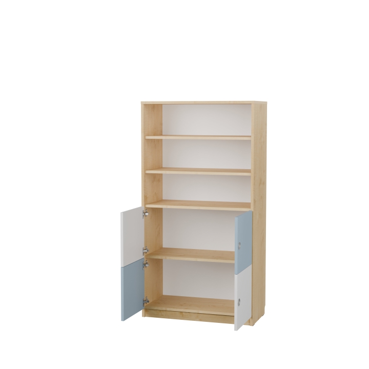 Regał szkolny Domino DN05 | Certyfikowane meble szkolne i przedszkolne