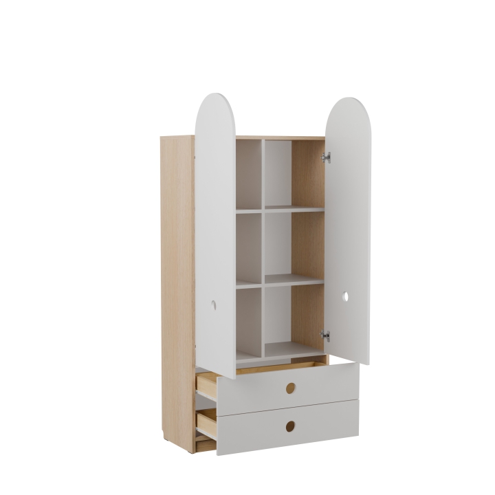 Regał przedszkolny OK04 | Certyfikowane meble szkolne i przedszkolne