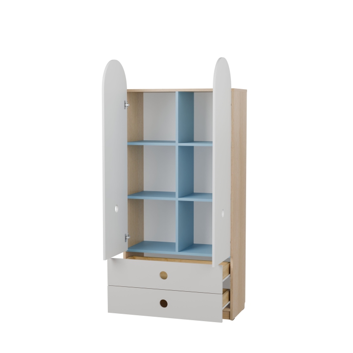 Regał przedszkolny OK04 | Certyfikowane meble szkolne i przedszkolne