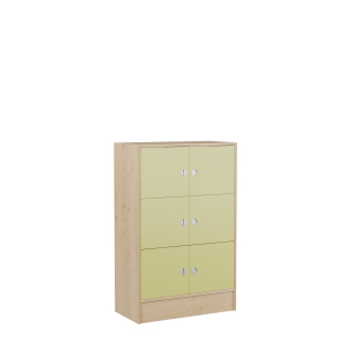 Regał Domki DK07 | Meble do żłobków, przedszkoli, klubików dziecięcych