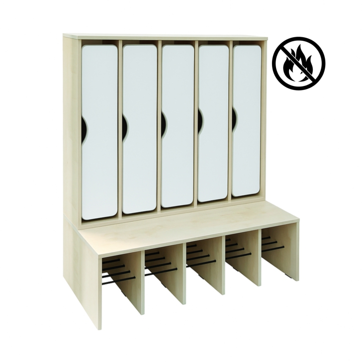 Szatnia Przedszkolak C5DW-TP | Producent mebli dla szkół i przedszkoli