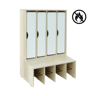 Szatnia Przedszkolak C4DW | Wyposażenie żłobków i przedszkoli