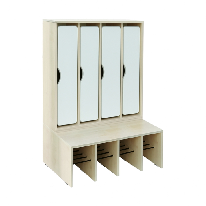 Szatnia Przedszkolak C4DW | Wyposażenie żłobków i przedszkoli