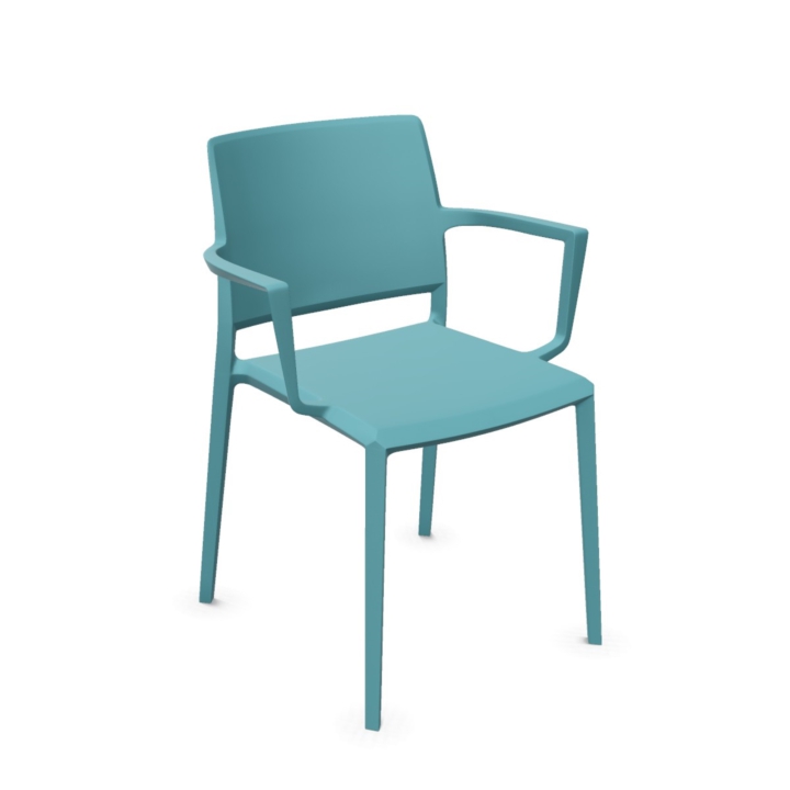 Krzesło Yuni konferencyjne z podłokietnikami do biura i sal spotkań