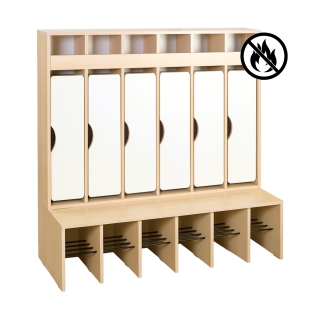 Szatnia do przedszkola Przedszkolak C6D-TP Płyta trudnopalna