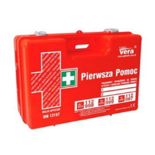 Apteczka pierwszej pomocy TOP 10 PLUS w walizce z tworzywa