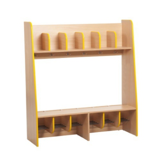 Szatnia Przedszkolak A, wzmocniona profilem T, szatnia przedszkolna