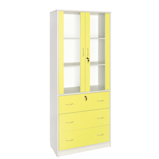 Regał szkolny LAB-R28 - witryna laboratoryjna | Producent mebli szkolnych