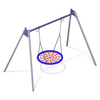 Huśtawka wahadłowa metalowa gniazdo gold