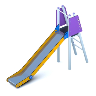 Zestaw zabawowy Pumba zjeżdżalnia metalowa dla dzieci