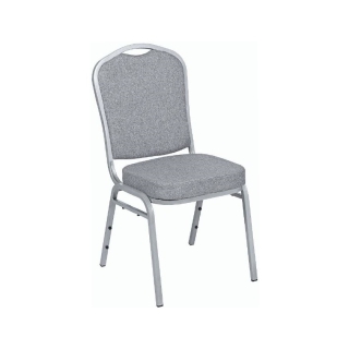 Krzesło konferencyjne Expert, jasnoszara tapicerka