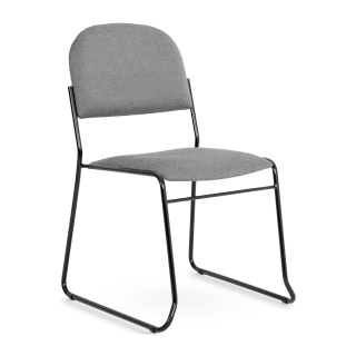 Krzesło Vesta, miękkie tapicerowane siedzisko i oparcie