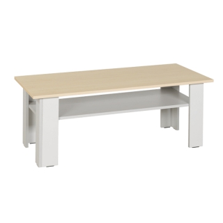 Stolik kawowy Wex z płyty meblowej z półką