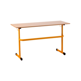 Stół szkolny, przedszkolny regulowany Junior JT-S 2-os, certyfikat jakości