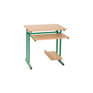 Stół komputerowy C2 Meble Szkolne i Biurowe Certyfikat Jakości