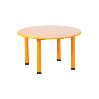 Stół Domino do przedszkola i żłobka, stół okrągły | Darmowa dostawa dla szkół