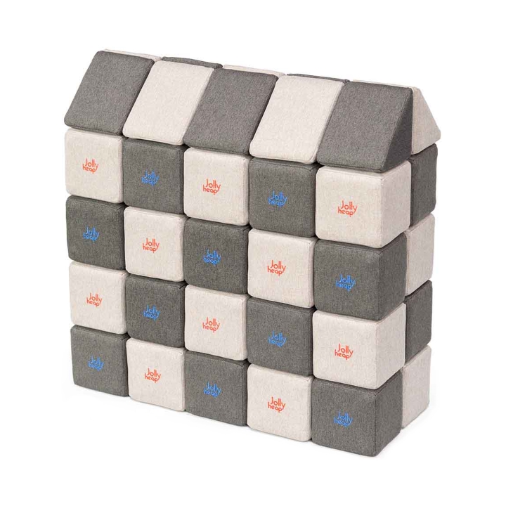 Klocki magnetyczne Jolly Heap Medium 50 szt.