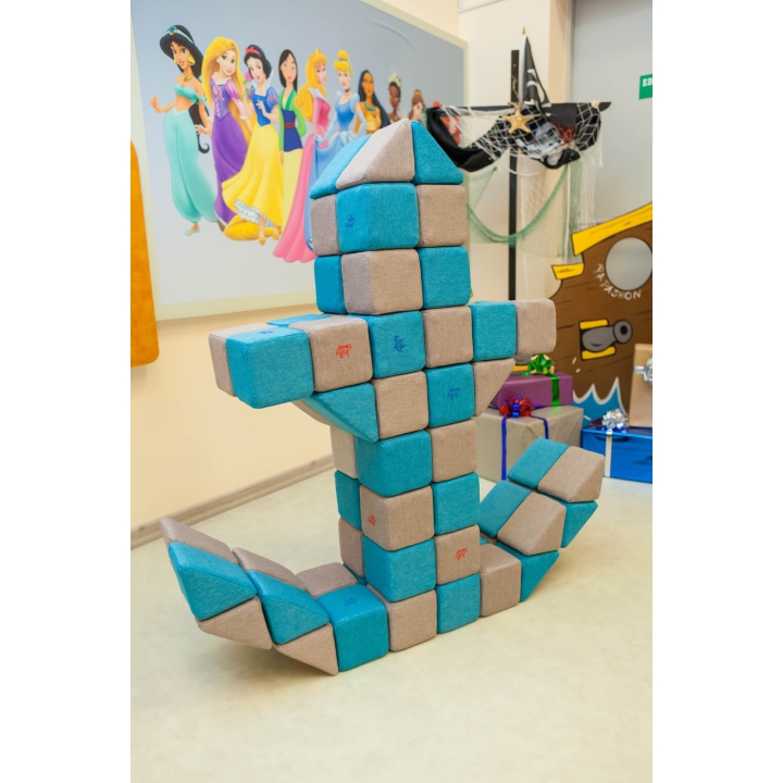 Klocki magnetyczne Jolly Heap Medium 50 szt.