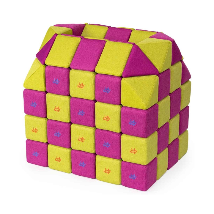 Klocki magnetyczne Jolly Heap Creative 100 szt.