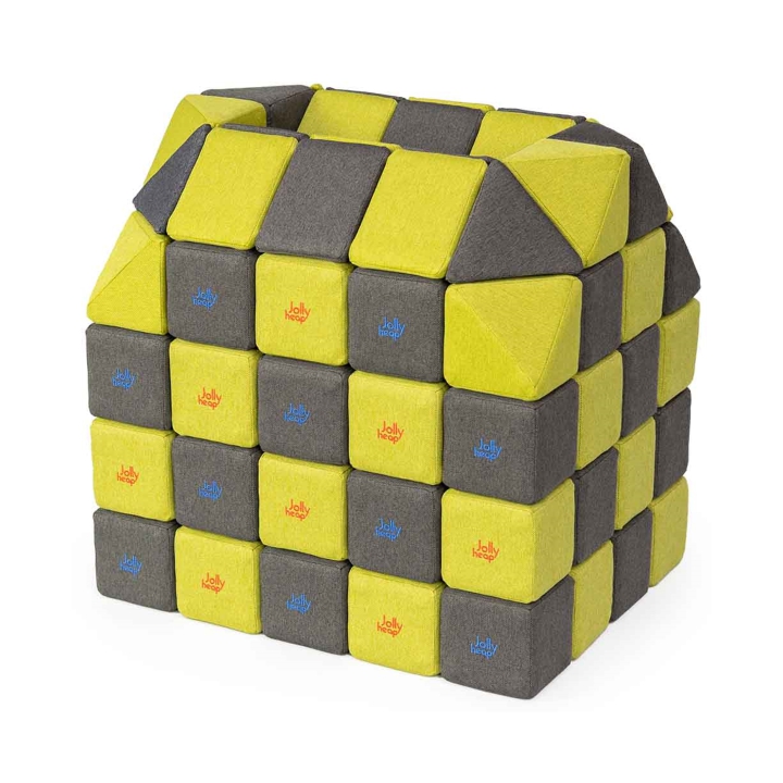 Klocki magnetyczne Jolly Heap Creative 100 szt.