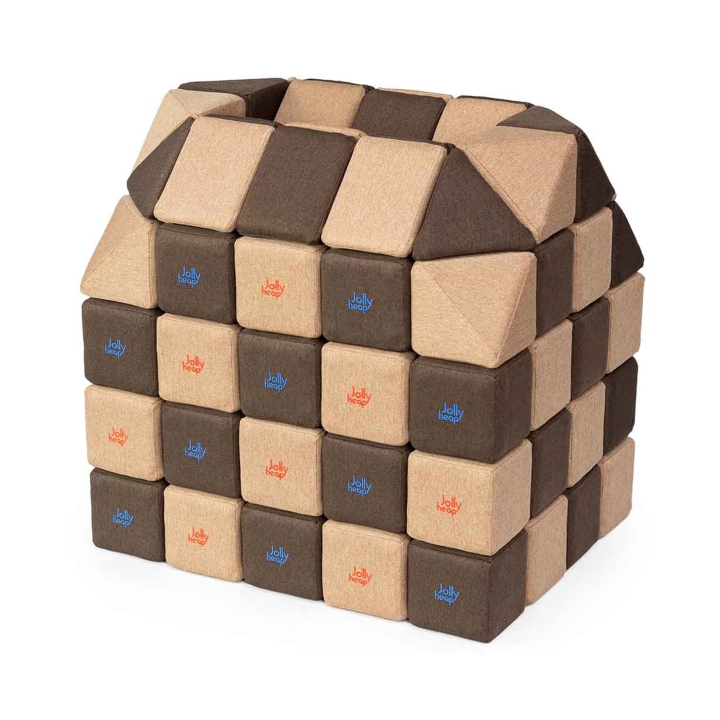 Klocki magnetyczne Jolly Heap Creative 100 szt.