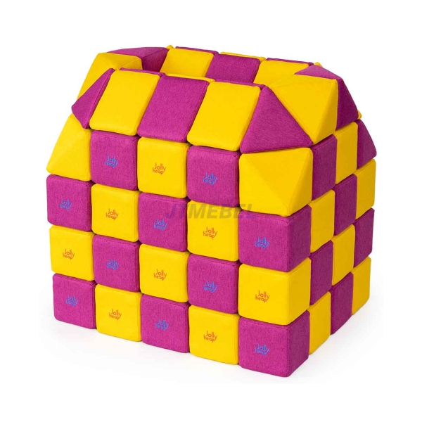 Klocki magnetyczne Jolly Heap Creative 100 szt.