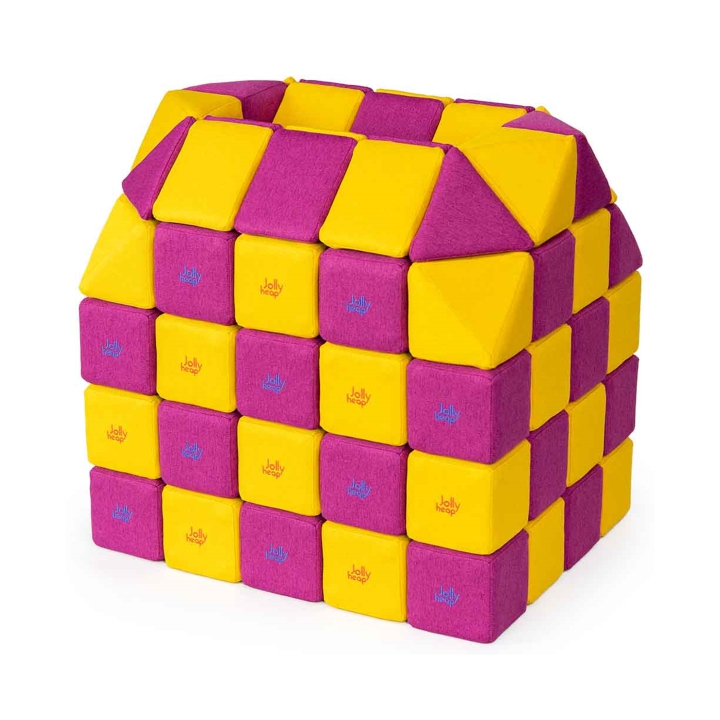 Klocki magnetyczne Jolly Heap Creative 100 szt.