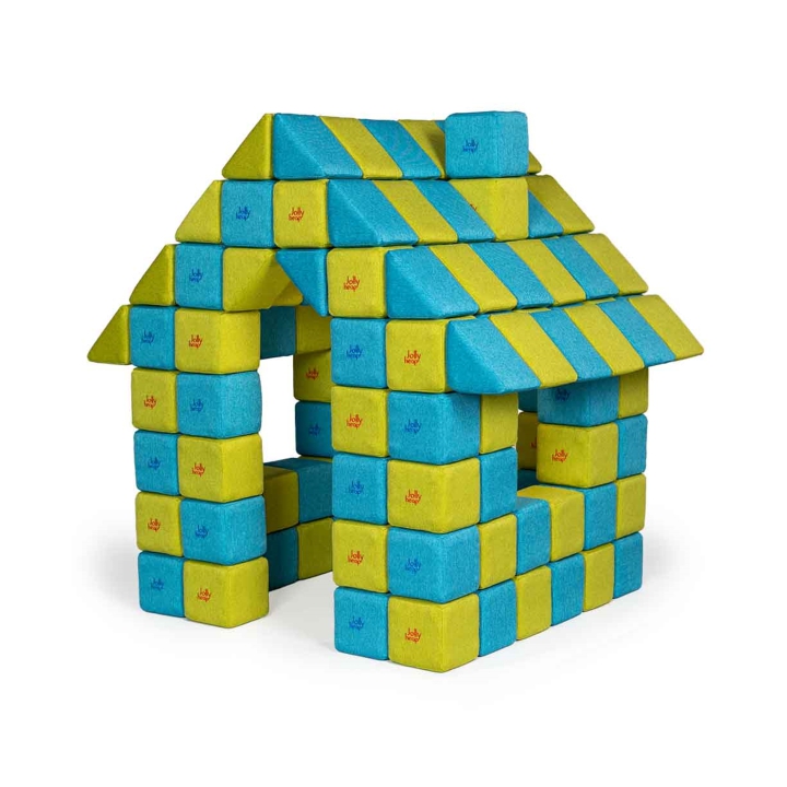 Klocki magnetyczne Jolly Heap Joy 150 szt.