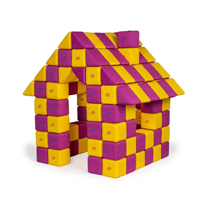 Klocki magnetyczne Jolly Heap Joy 150 szt.