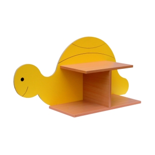 Półka wisząca z aplikacją Żółw Wyposażenie szkól i przedszkoli