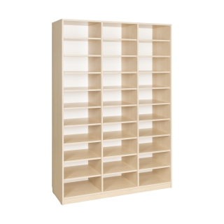 Szafa na pościel S30, regał otwarty na pościel | Darmowa dostawa dla szkół i placówek publicznych