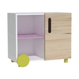 Regał BUN05 dla placówek edukacyjnych, żłobków oraz przedszkoli