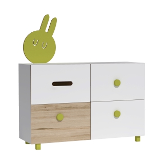 Regał BUN08 dla placówek edukacyjnych, żłobków oraz przedszkoli