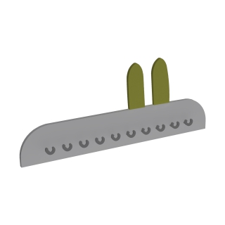 Wieszak BUN21 dla żłobków oraz przedszkoli