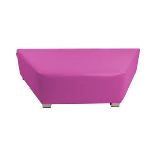 Siedzisko sześciobok Emi, strefa wypoczynku dla dzieci, piankowe siedzisko