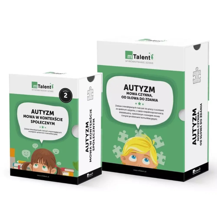 mTalent Autyzm Mowa czynna, od słowa do zdania+Mowa w kontekście społecznym cz.2