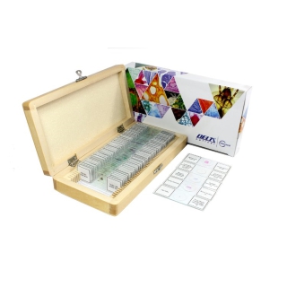 Zestaw preparatów tkanki roślinne i zwierzęce 50 szt.