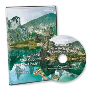 Świat i kontynenty - Multimedialny Atlas dla Szkół Podstawowych