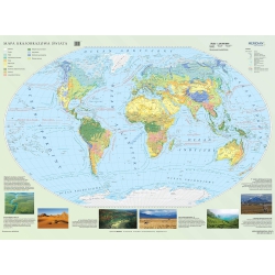 Mapa krajobrazowa świata -...