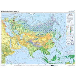 Mapa krajobrazowa Azji -...
