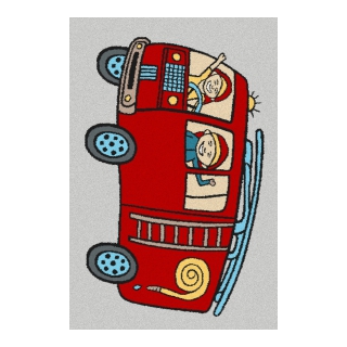 Dywan Funky Top Straż - szary | Zabawa sensoryczna w żłobku