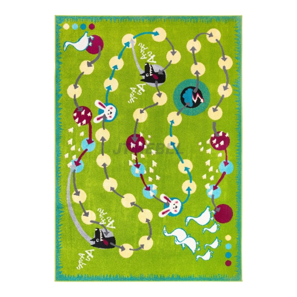 Dywan Funky Top Myk - zielony