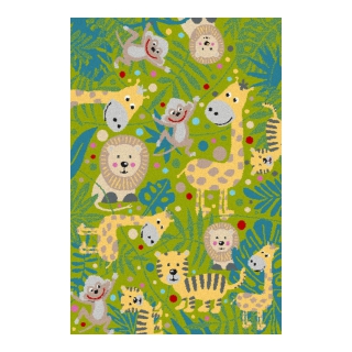 Dywan Funky Top Jungla - zielony | Darmowa dostawa dla szkół i placówek publicznych
